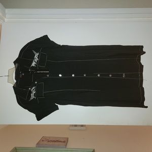 Delia's Rockabilly Black Dress XXL